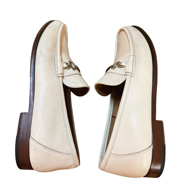 Bruno Magli Horse Bit Loafers Men’s Sz 12N Narrow Ivory Leather Dress Shoes main image 7